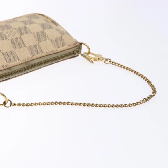 LOUIS VUITTON Damier Azur Mini Pochette Accessoires Pouch - Picture 6 of 16